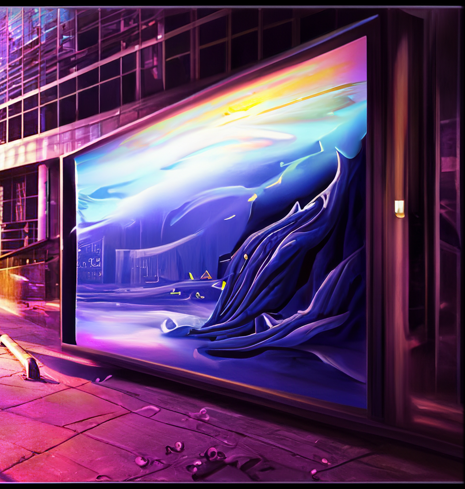 Photoshop music cover — back